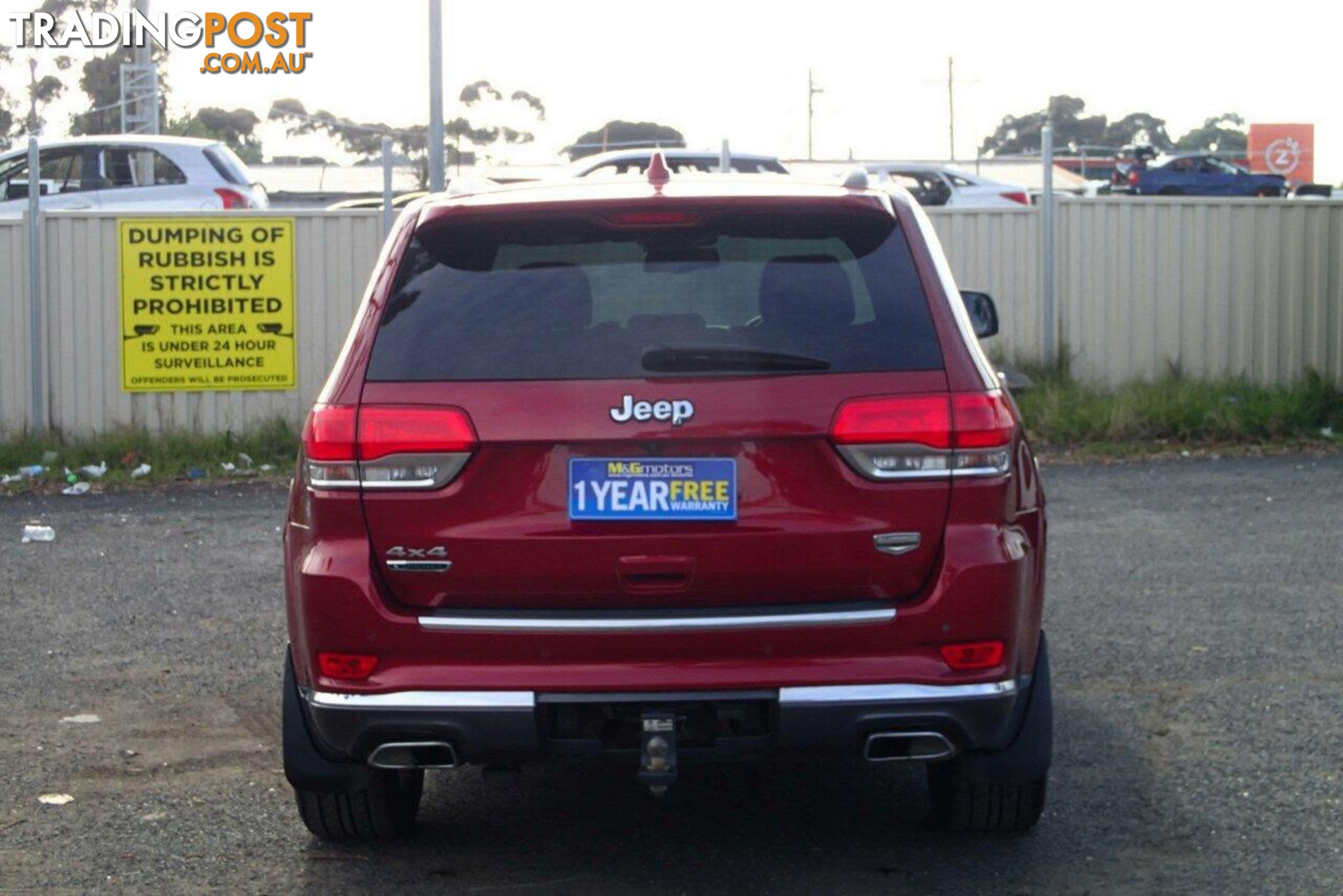 2014 JEEP GRAND CHEROKEE SUMMIT (4X4) WK MY14 SUV