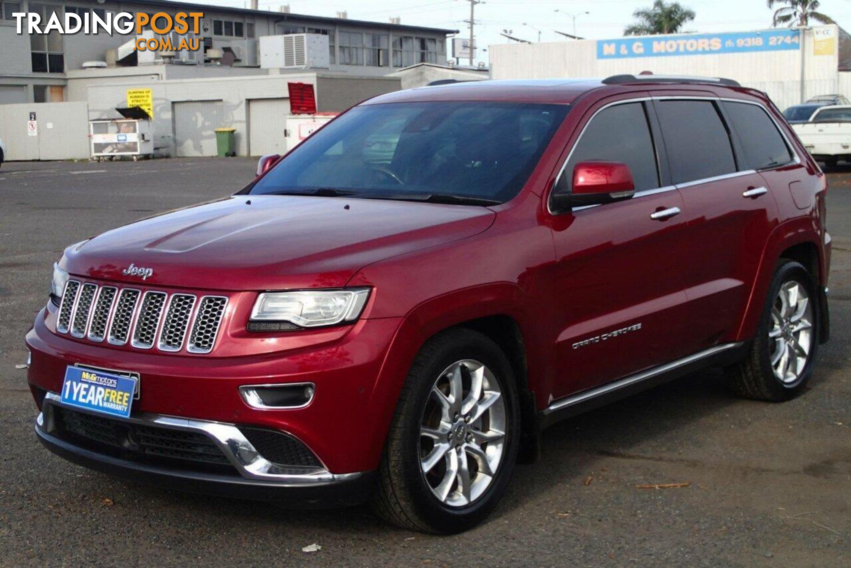 2014 JEEP GRAND CHEROKEE SUMMIT (4X4) WK MY14 SUV