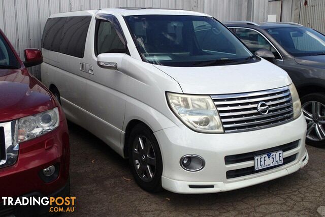 2004 NISSAN ELGRAND RIDER E51  -