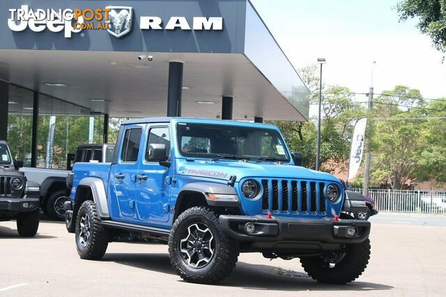 2022 JEEP GLADIATOR RUBICON JT MY22 4X4 ON DEMAND DUAL CAB UTILITY