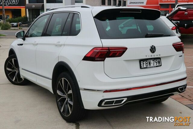 2022 VOLKSWAGEN TIGUAN 147TDI R-LINE 5N MY22 FOUR WHEEL DRIVE SUV