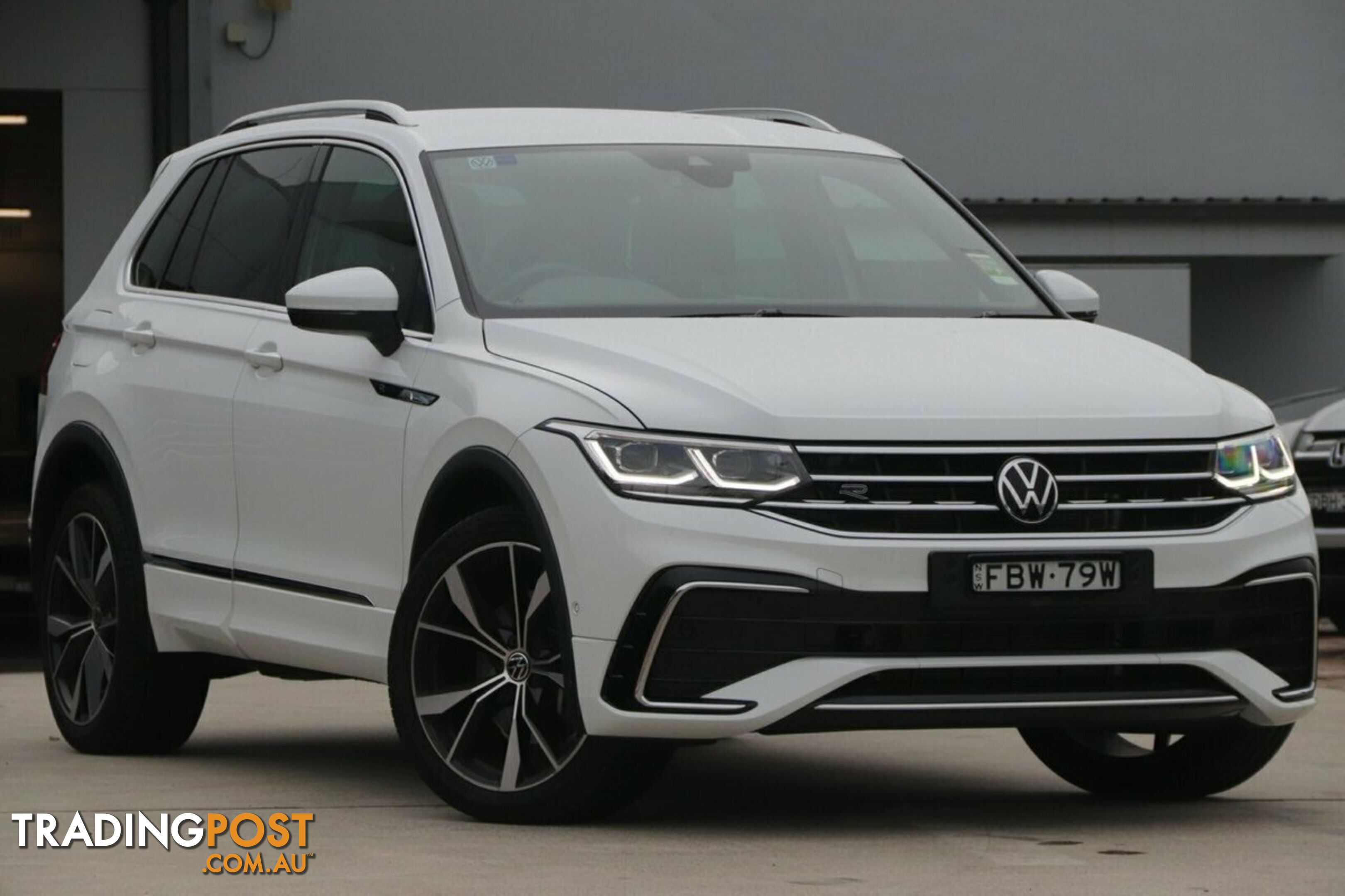 2022 VOLKSWAGEN TIGUAN 147TDI R-LINE 5N MY22 FOUR WHEEL DRIVE SUV