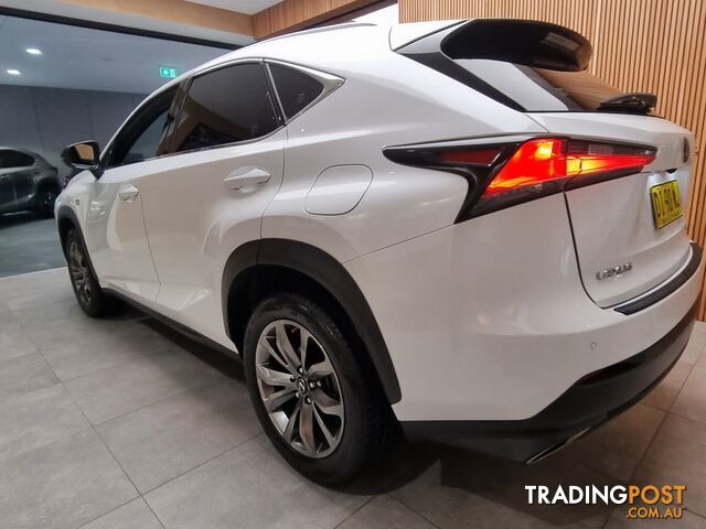 2018 LEXUS NX 300 F SPORT AGZ15R AWD SUV