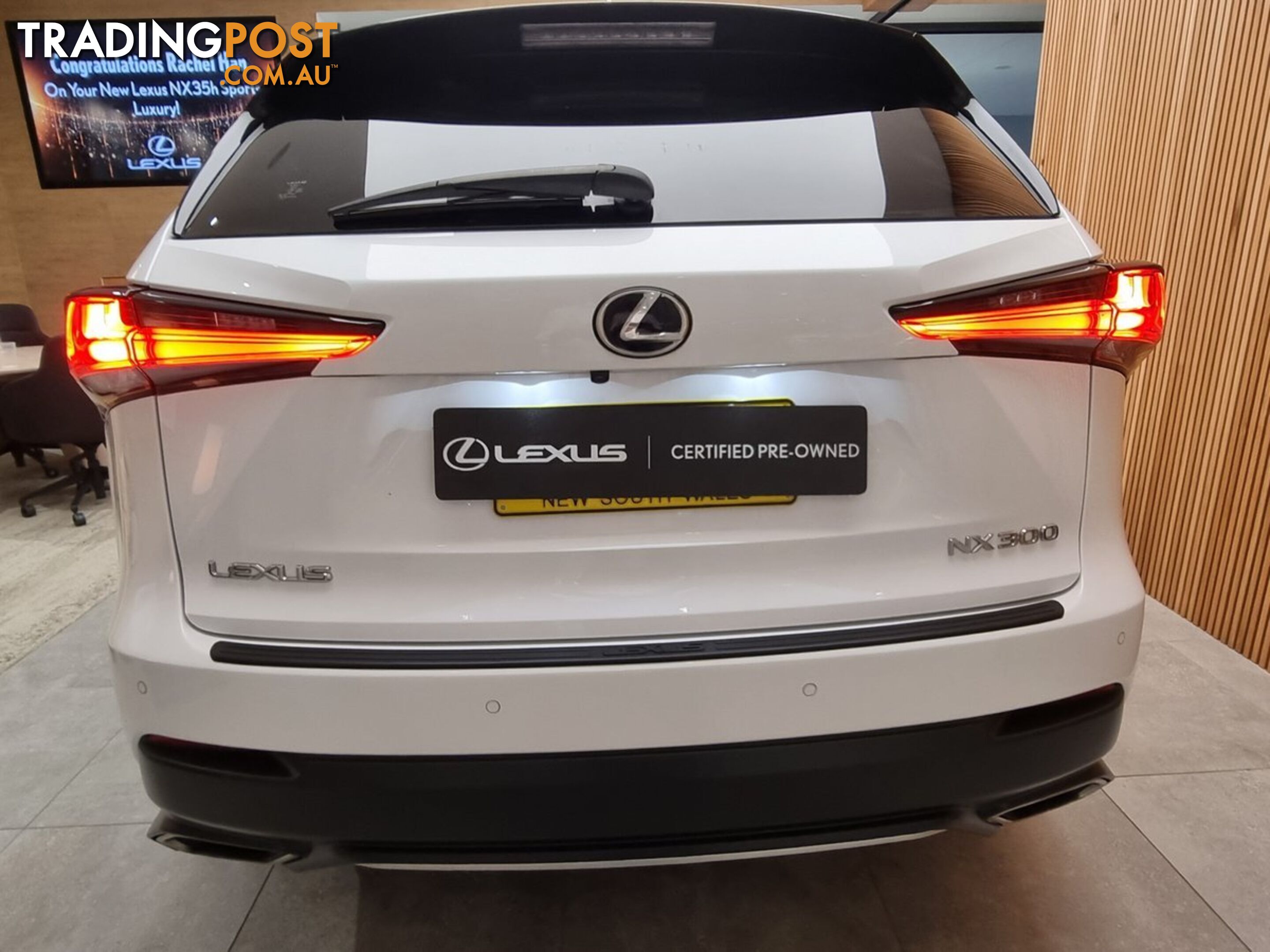 2018 LEXUS NX 300 F SPORT AGZ15R AWD SUV