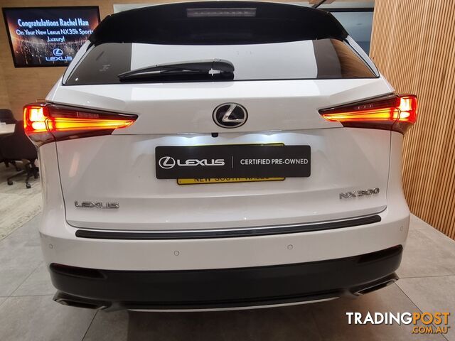 2018 LEXUS NX 300 F SPORT AGZ15R AWD SUV