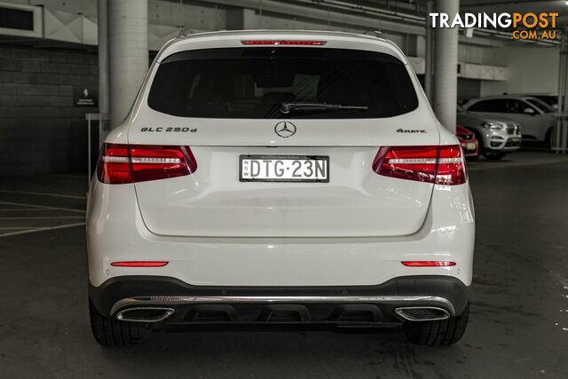 2017 MERCEDES-BENZ GLC-CLASS GLC250 D X253 FOUR WHEEL DRIVE SUV