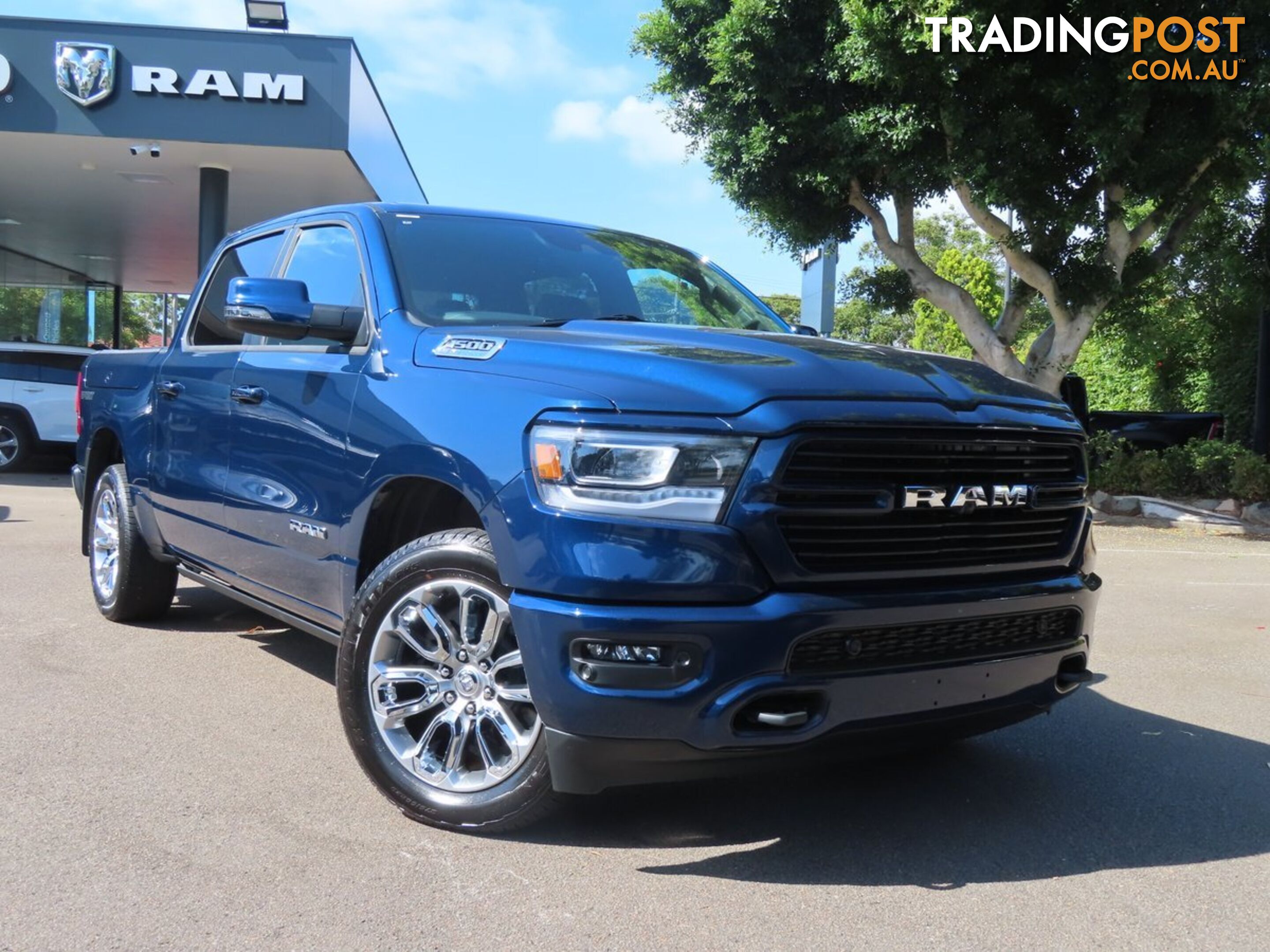 2023 RAM 1500 LARAMIE SPORT RAMBOX DT MY23 4X4 DUAL RANGE CREW CAB SHORT WHEELBASE UTILITY