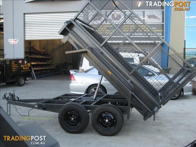 8ft x 5ft - Tipper Trailers - Custom Made - Heavy Duty - Australian Made Quality - A Grade Trailers
