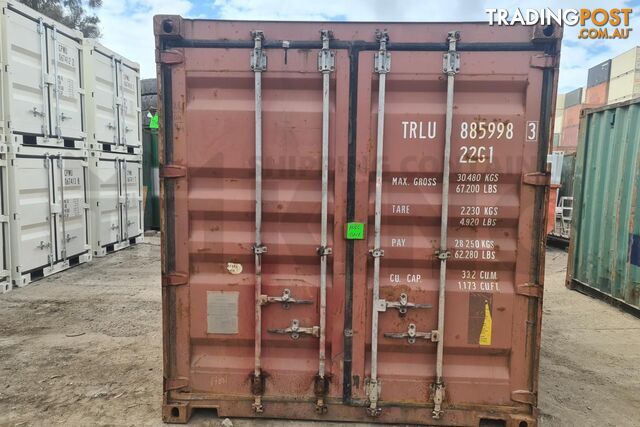 20' STANDARD HEIGHT SHIPPING CONTAINER - in Toowoomba