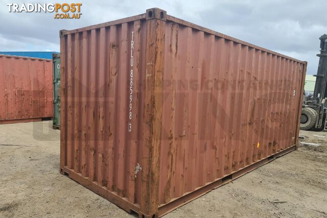 20' STANDARD HEIGHT SHIPPING CONTAINER - in Toowoomba