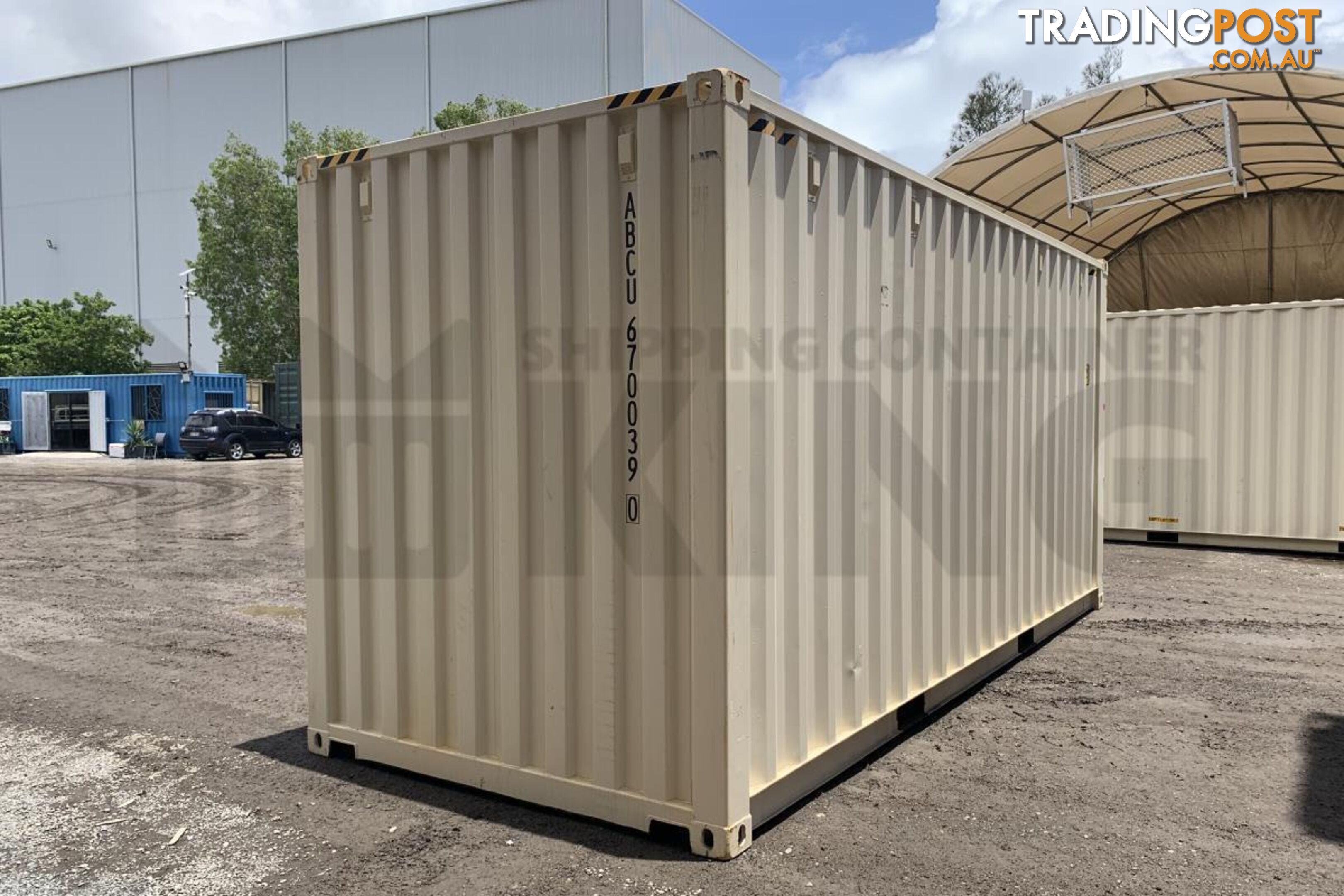 20' HIGH CUBE SHIPPING CONTAINER (STEEL FLOOR) - in Brisbane