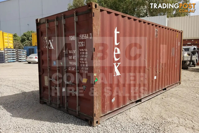 20' STANDARD HEIGHT SHIPPING CONTAINER - photo 1 of 9