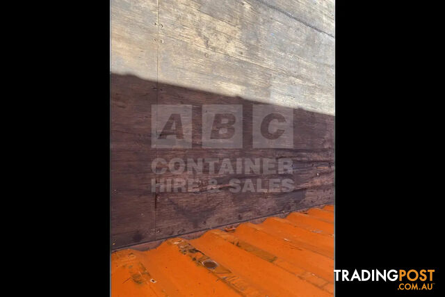 40' STANDARD HEIGHT OPEN TOP SHIPPING CONTAINER (TARP AND BOWS, TIMBER FLOOR) - photo 4 of 11