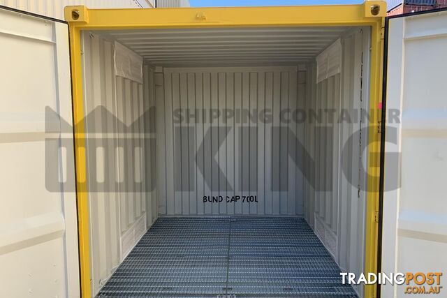 10' STANDARD HEIGHT DANGEROUS GOODS SHIPPING CONTAINER (4 CORNER POST) - in Toowoomba