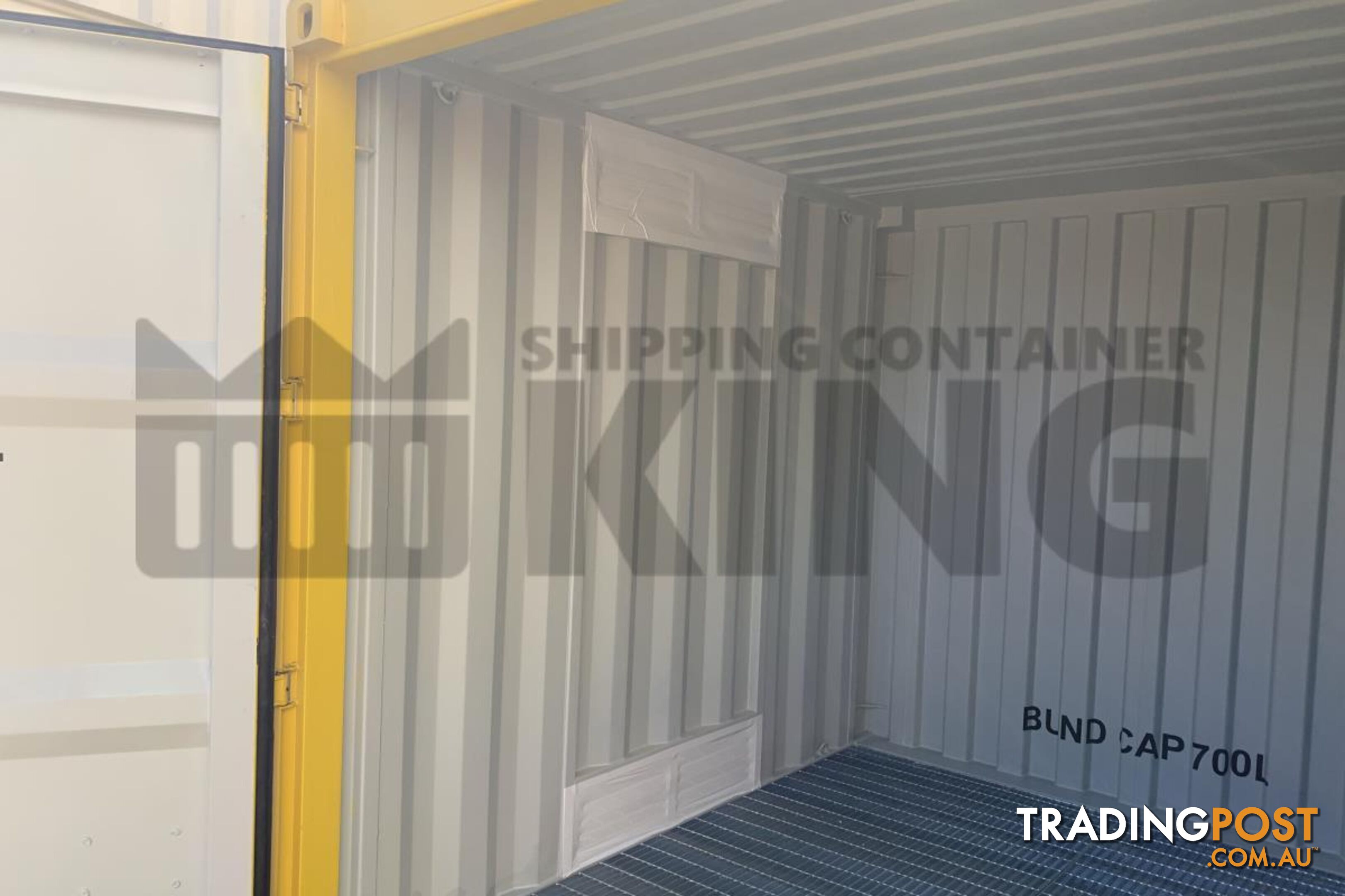 10' STANDARD HEIGHT DANGEROUS GOODS SHIPPING CONTAINER (4 CORNER POST) - in Toowoomba