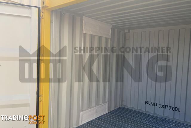 10' STANDARD HEIGHT DANGEROUS GOODS SHIPPING CONTAINER (4 CORNER POST) - in Toowoomba