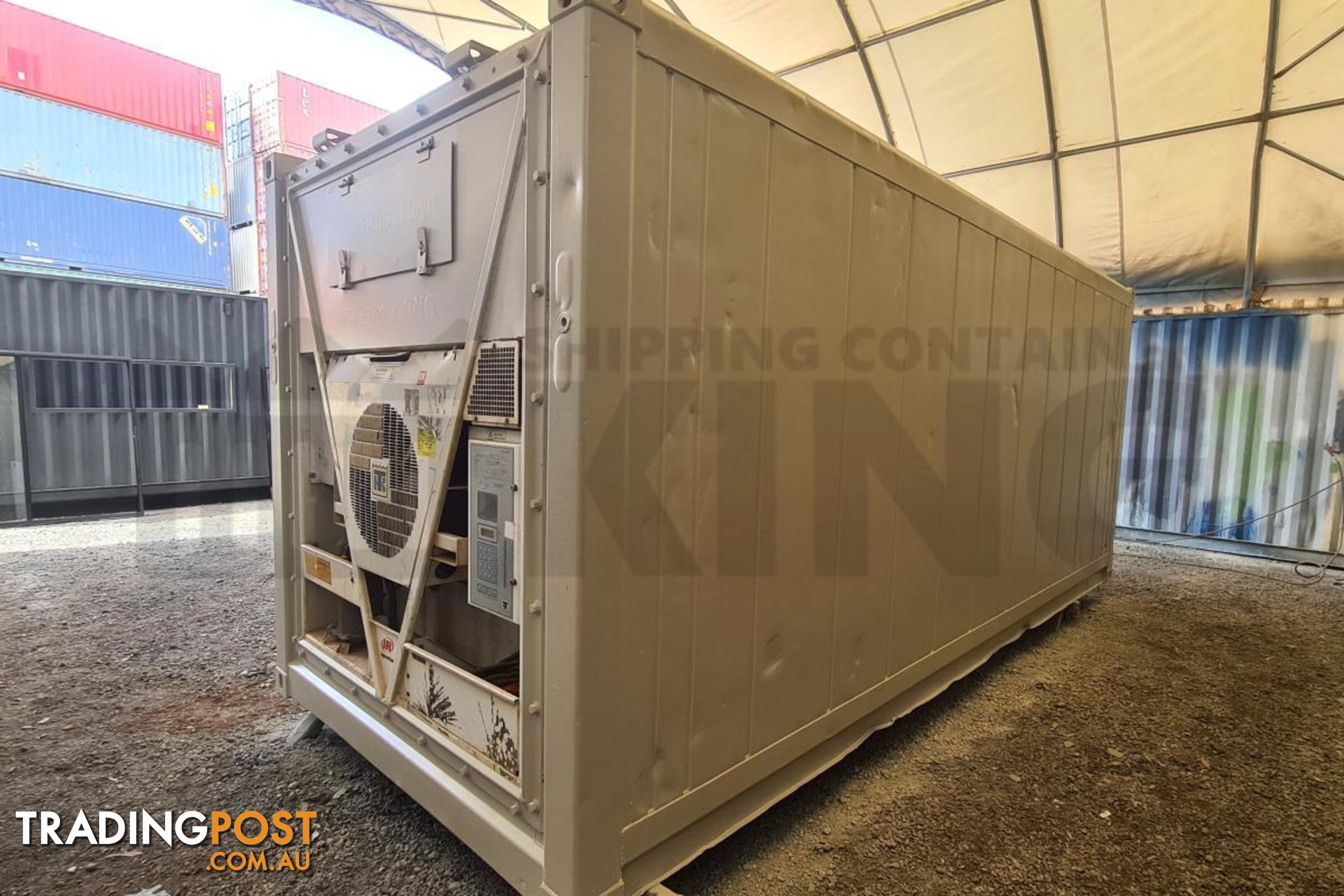 20' STANDARD HEIGHT REFRIGERATED "REEFER" SHIPPING CONTAINER (OPERATIONAL) - in Brisbane