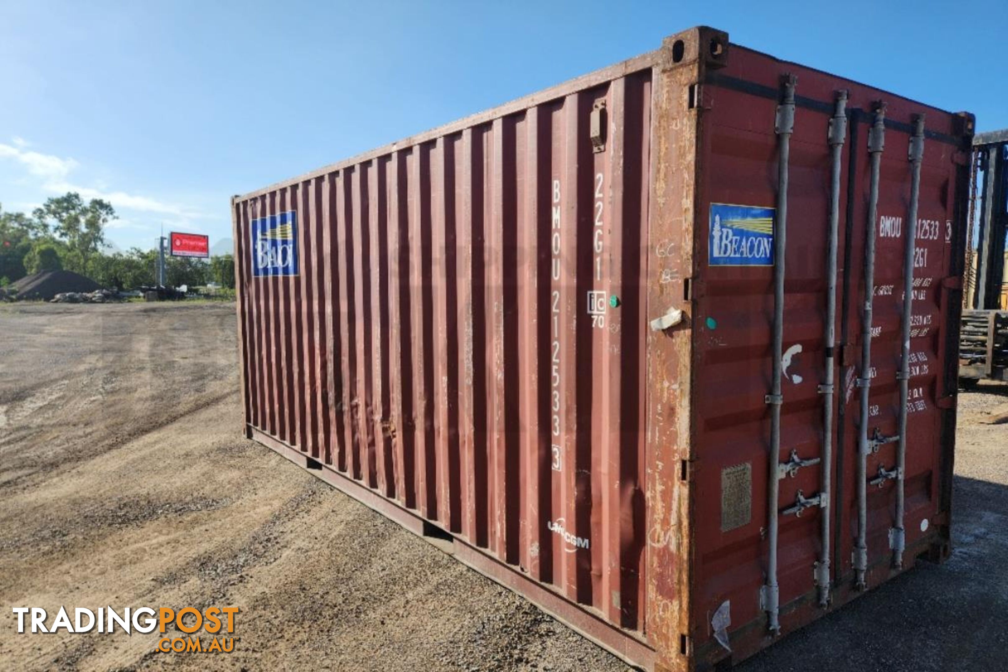 20' STANDARD HEIGHT SHIPPING CONTAINER - in Townsville