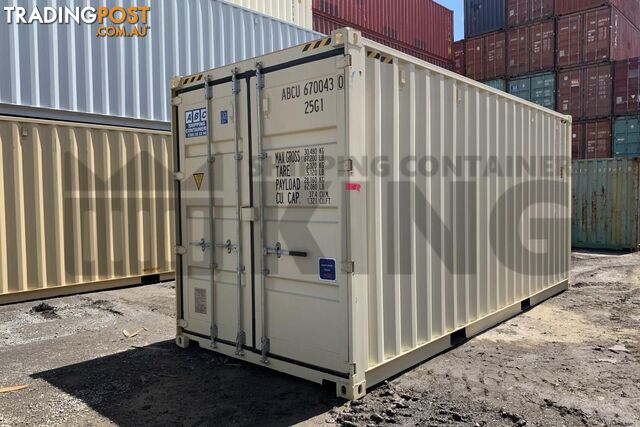 20' HIGH CUBE SHIPPING CONTAINER (STEEL FLOOR) - in Brisbane