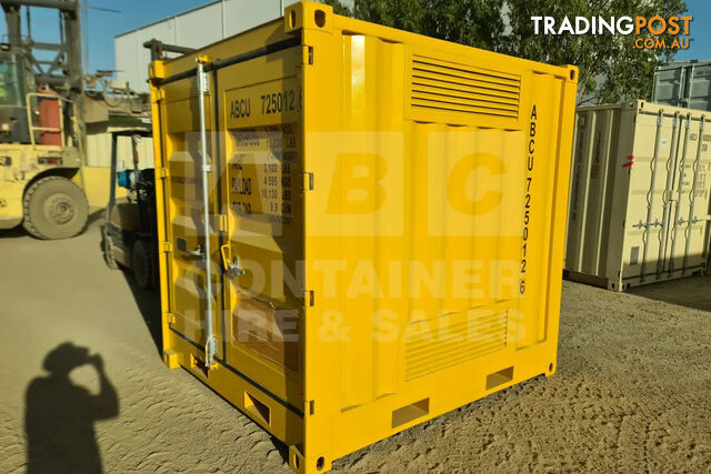 8' DANGEROUS GOODS SHIPPING CONTAINER (4 CORNER POST)