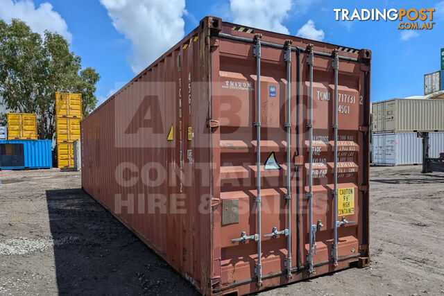 40' HIGH CUBE SHIPPING CONTAINER - in Brisbane - photo 3 of 11