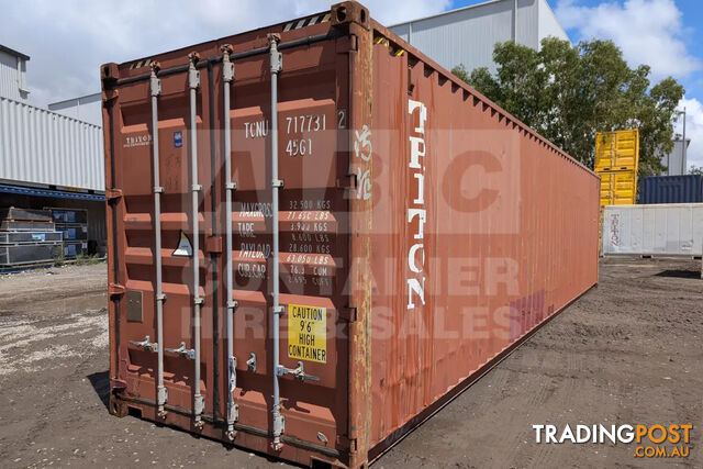 40' HIGH CUBE SHIPPING CONTAINER - in Brisbane - photo 1 of 11