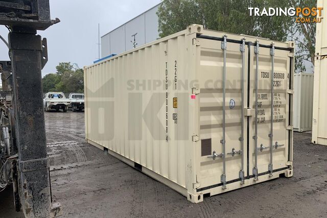 20' STANDARD HEIGHT SHIPPING CONTAINER (DOORS BOTH ENDS)