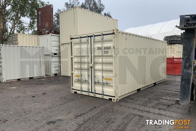 20' STANDARD HEIGHT SHIPPING CONTAINER (DOORS BOTH ENDS) - in Townsville