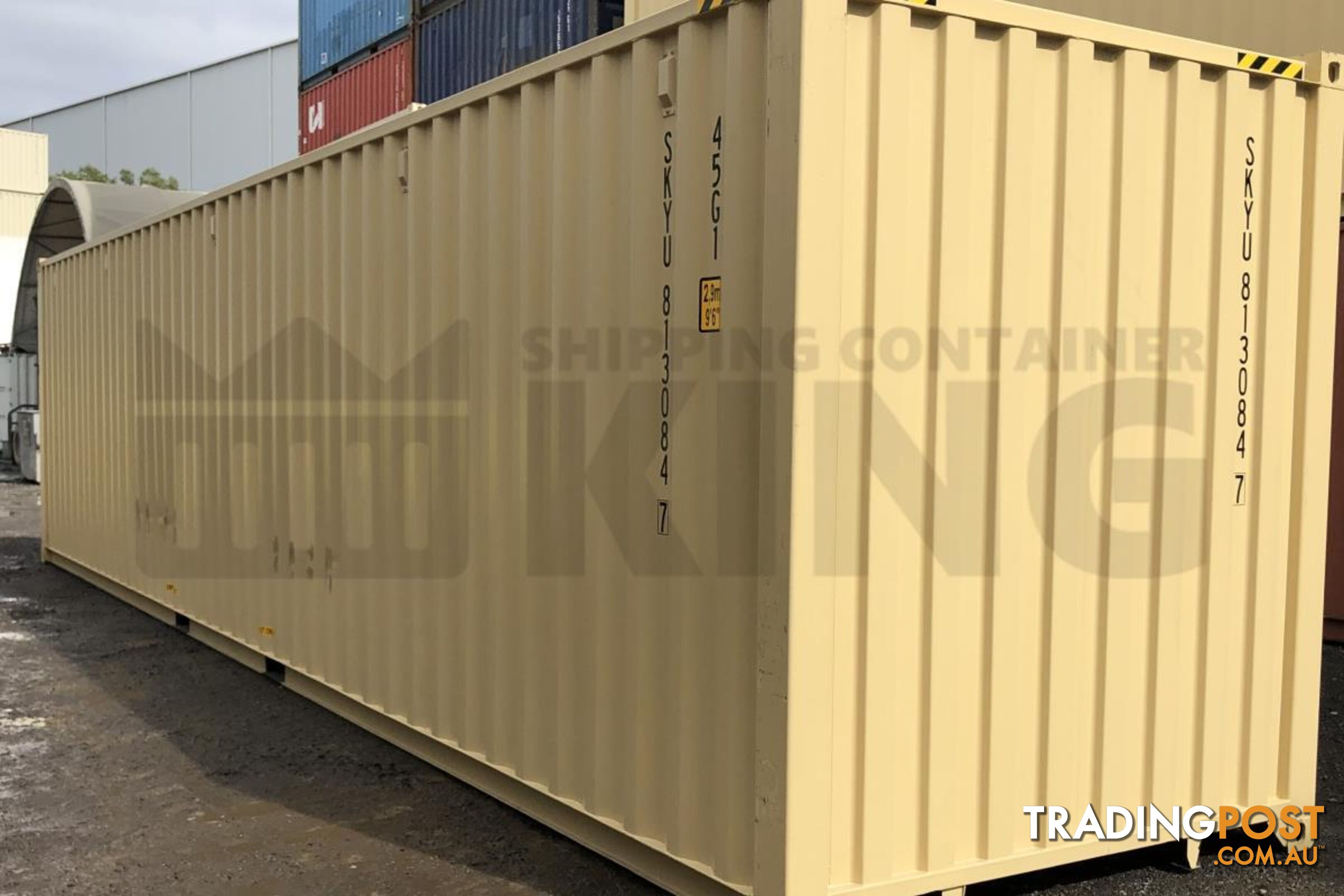 40' HIGH CUBE SHIPPING CONTAINER - in Cairns