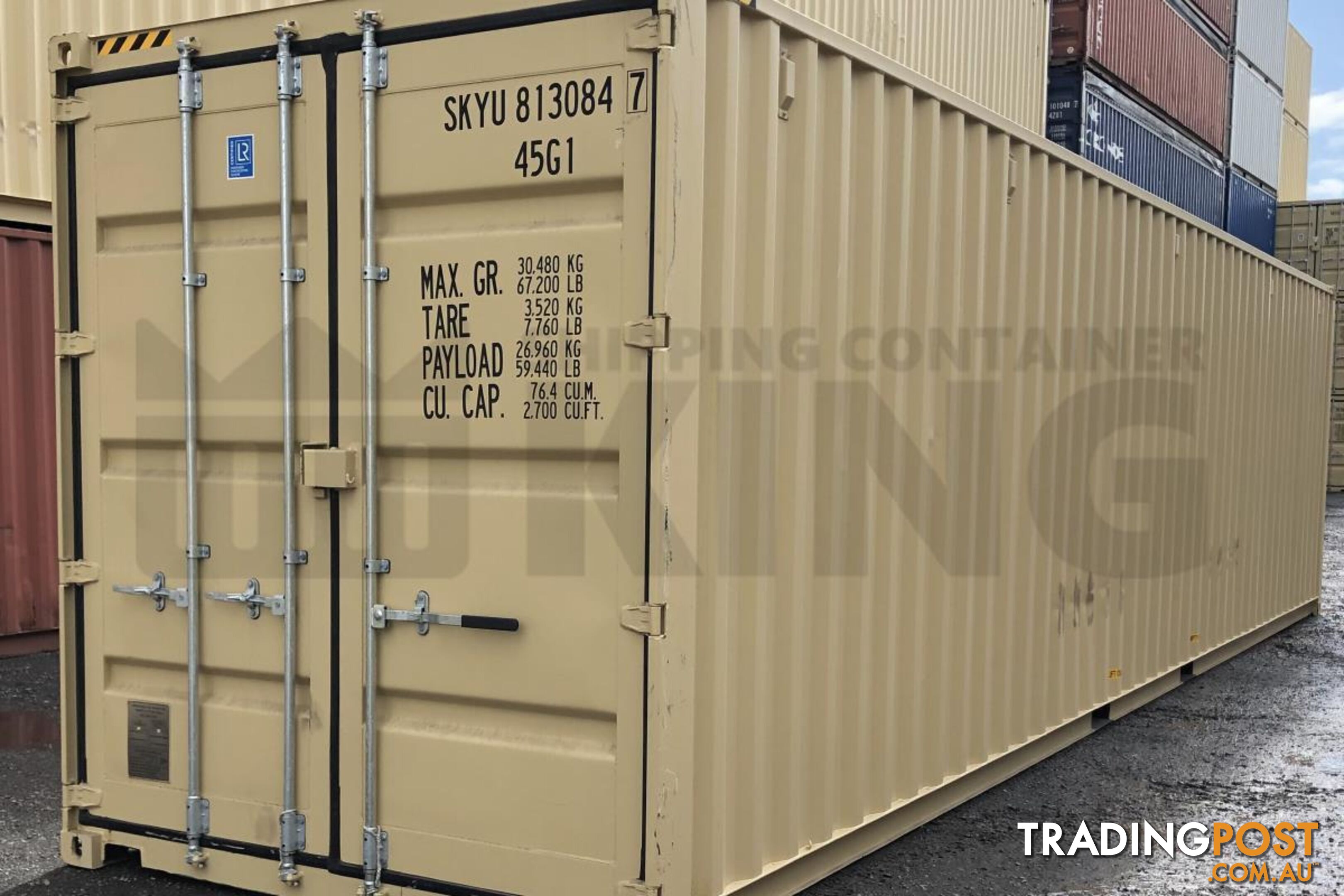 40' HIGH CUBE SHIPPING CONTAINER - in Cairns