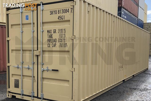 40' HIGH CUBE SHIPPING CONTAINER - in Cairns