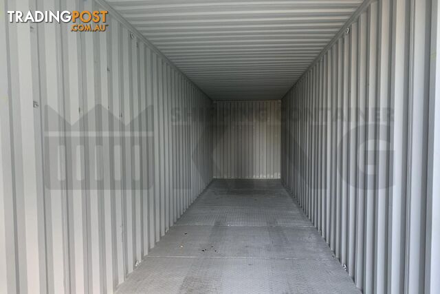 40' HIGH CUBE SHIPPING CONTAINER (STEEL FLOOR) - in Brisbane