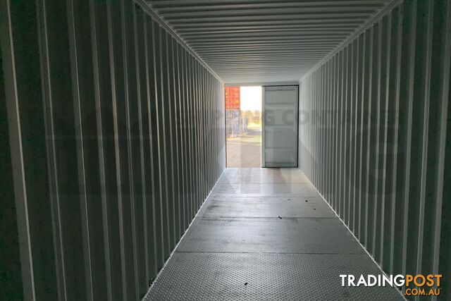 40' HIGH CUBE SHIPPING CONTAINER (STEEL FLOOR) - in Brisbane