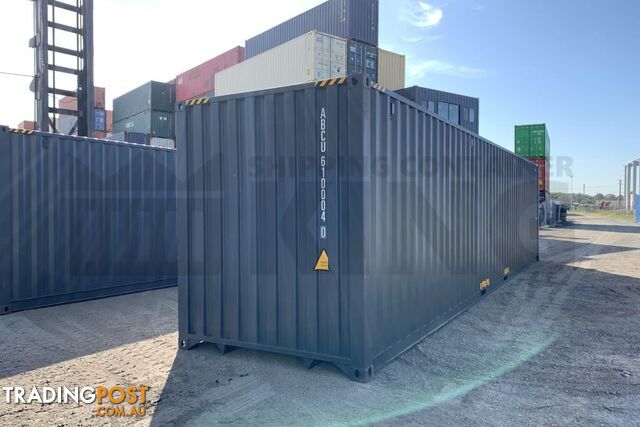 40' HIGH CUBE SHIPPING CONTAINER (STEEL FLOOR) - in Brisbane