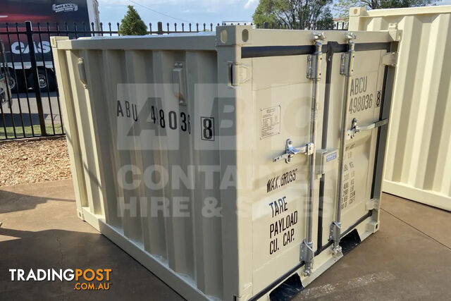 6' MINI CUBE SHIPPING CONTAINER