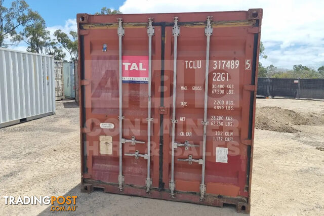 20' STANDARD HEIGHT SHIPPING CONTAINER