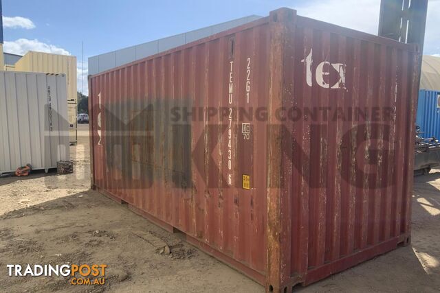 20' STANDARD HEIGHT SHIPPING CONTAINER - in Brisbane