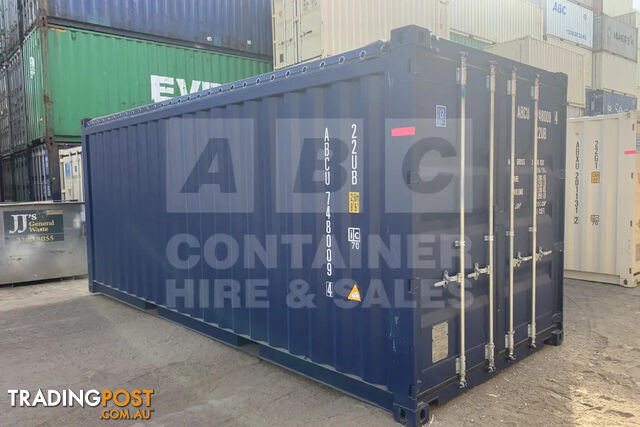 20' STANDARD HEIGHT OPEN TOP (TARP AND BOWS - STEEL FLOOR)
