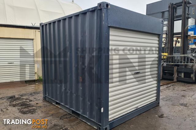 10' STANDARD HEIGHT SHIPPING CONTAINER (ROLLER DOOR END) - in Brisbane