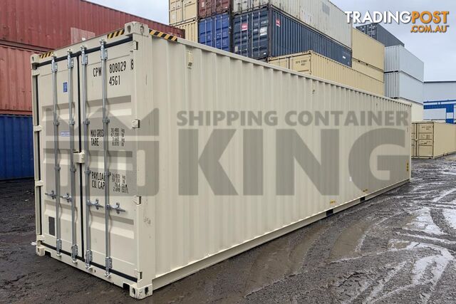 40' HIGH CUBE SHIPPING CONTAINER