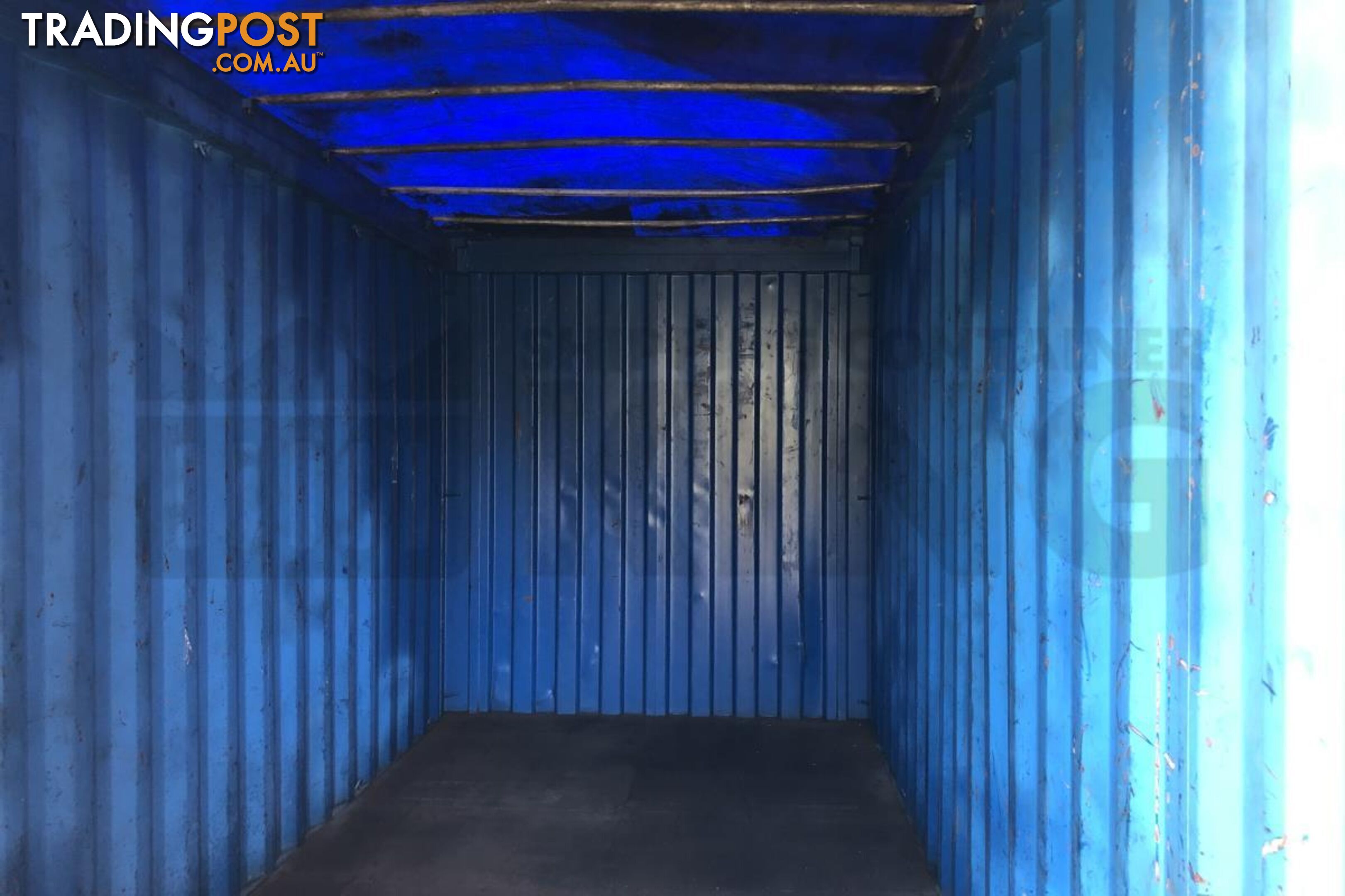 20' HIGH CUBE OPEN TOP SHIPPING CONTAINER (TARP AND BOWS) - in Brisbane