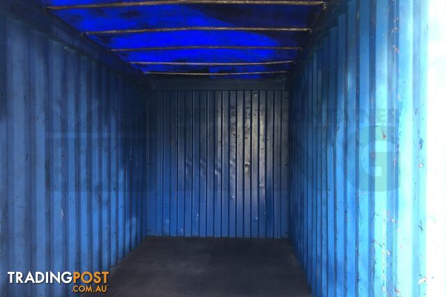 20' HIGH CUBE OPEN TOP SHIPPING CONTAINER (TARP AND BOWS) - in Brisbane