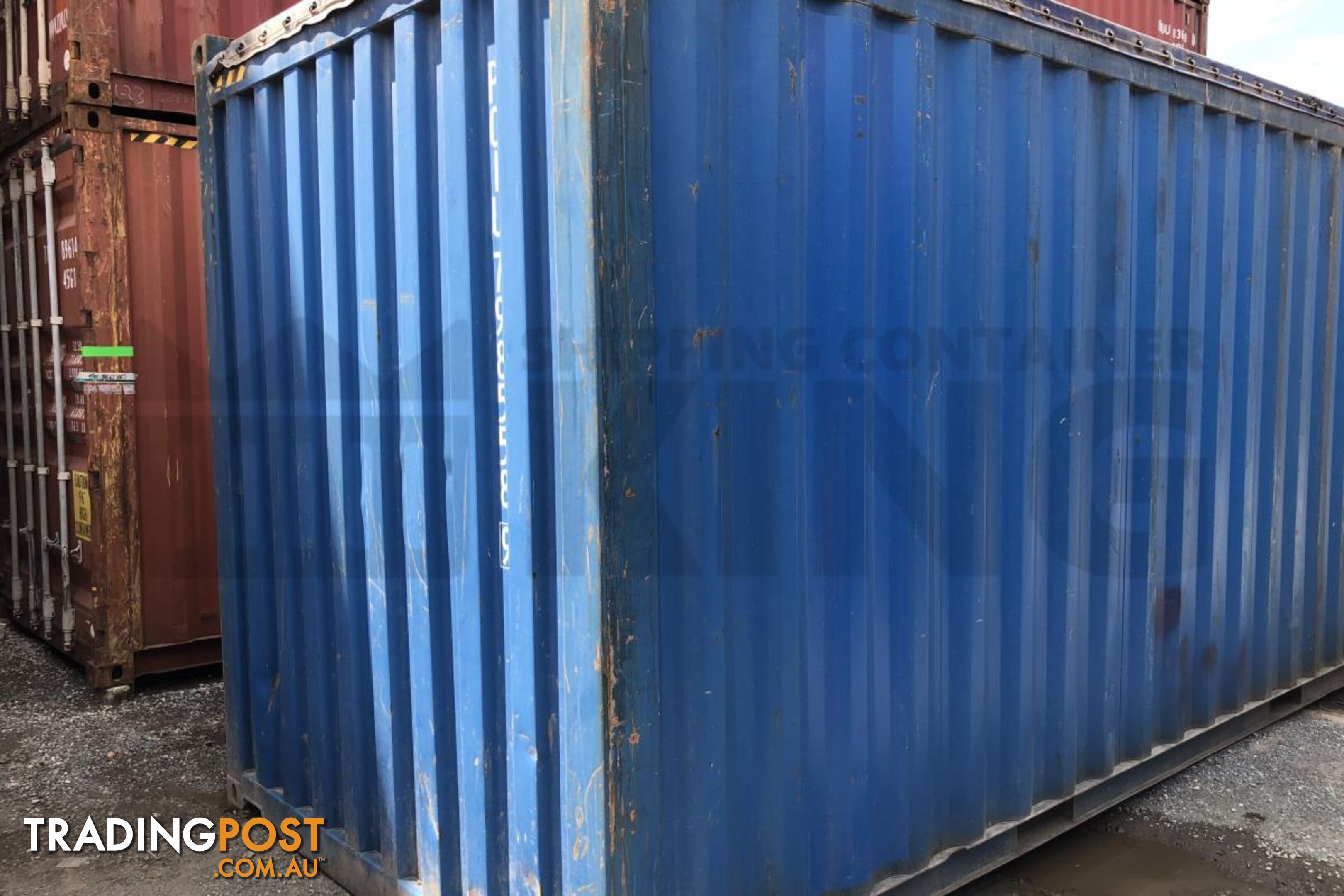 20' HIGH CUBE OPEN TOP SHIPPING CONTAINER (TARP AND BOWS) - in Brisbane