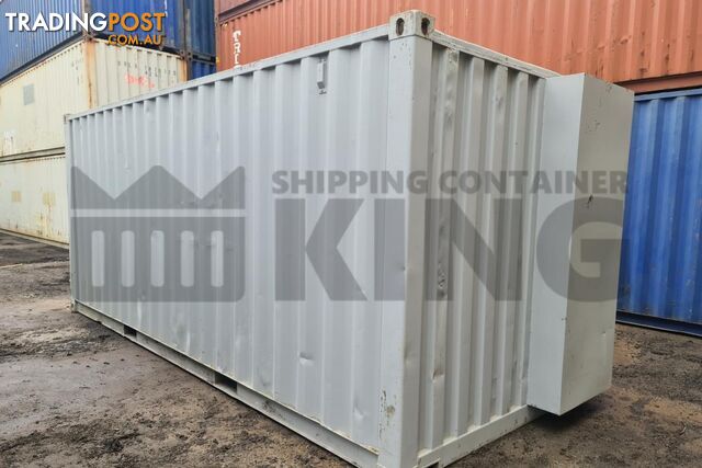 21' PLUMBERS BOX SHIPPING CONTAINER