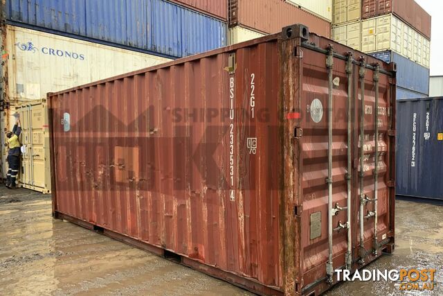 20' STANDARD HEIGHT SHIPPING CONTAINER