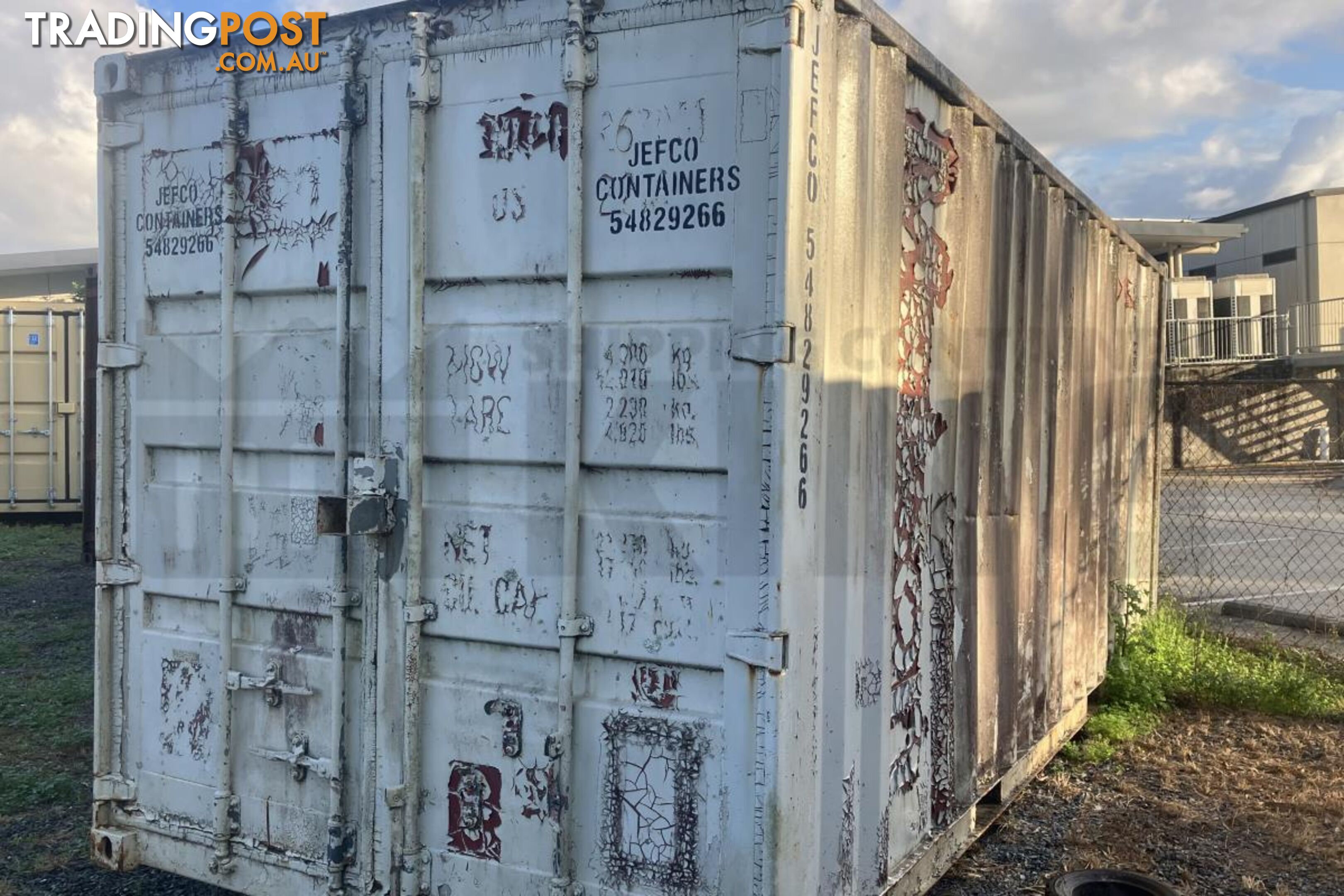 20' STANDARD HEIGHT SHIPPING CONTAINER - in Gympie