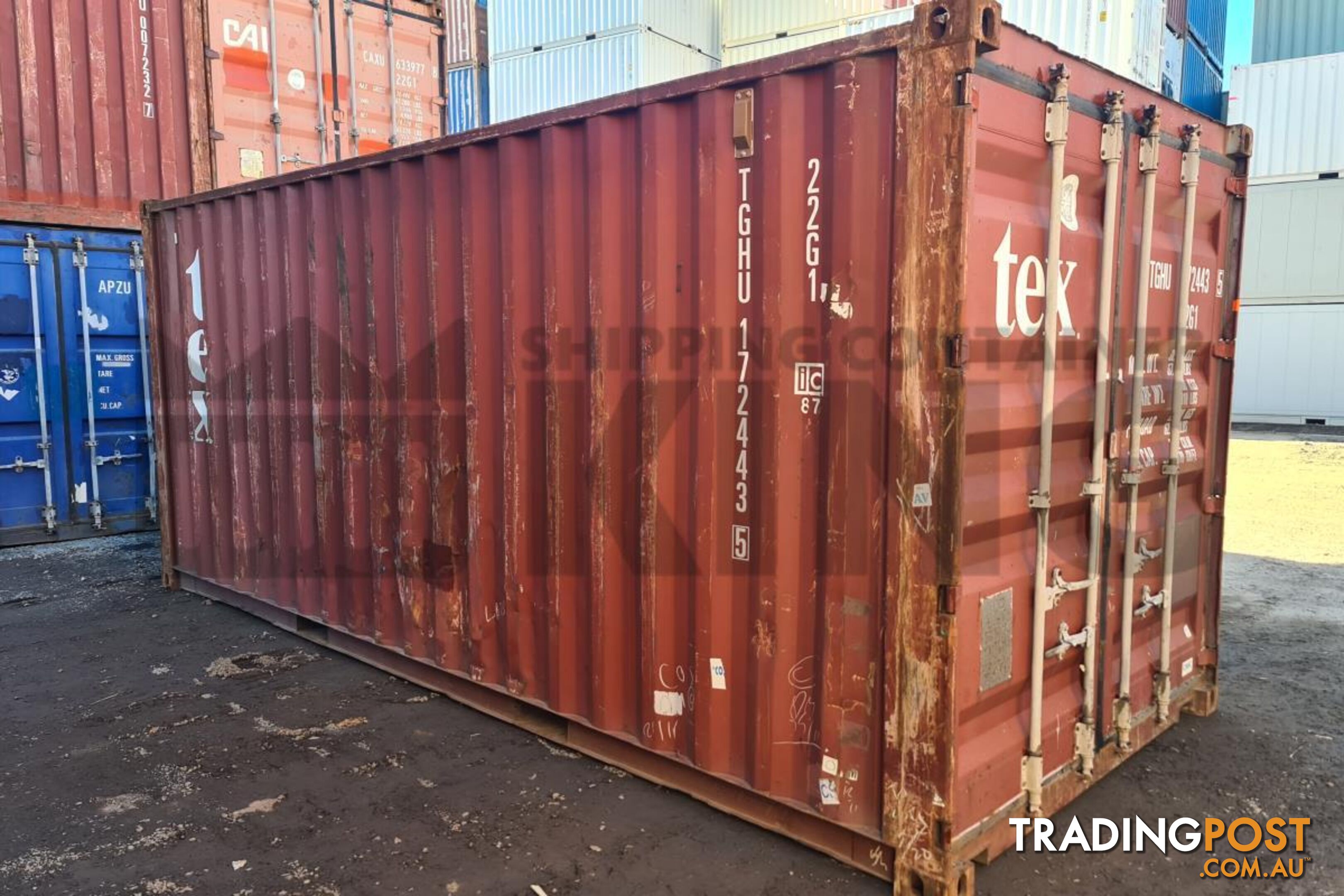 20' STANDARD HEIGHT SHIPPING CONTAINER - in Brisbane