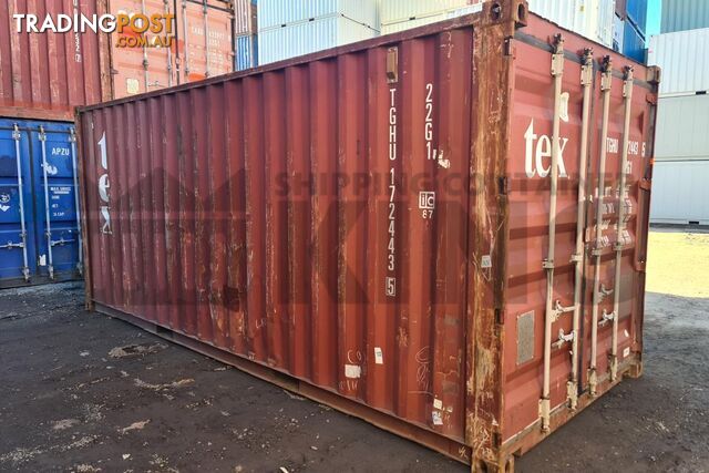 20' STANDARD HEIGHT SHIPPING CONTAINER - in Brisbane