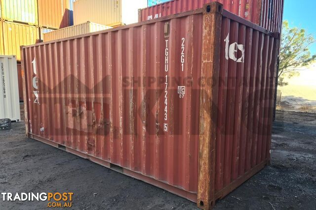 20' STANDARD HEIGHT SHIPPING CONTAINER - in Brisbane