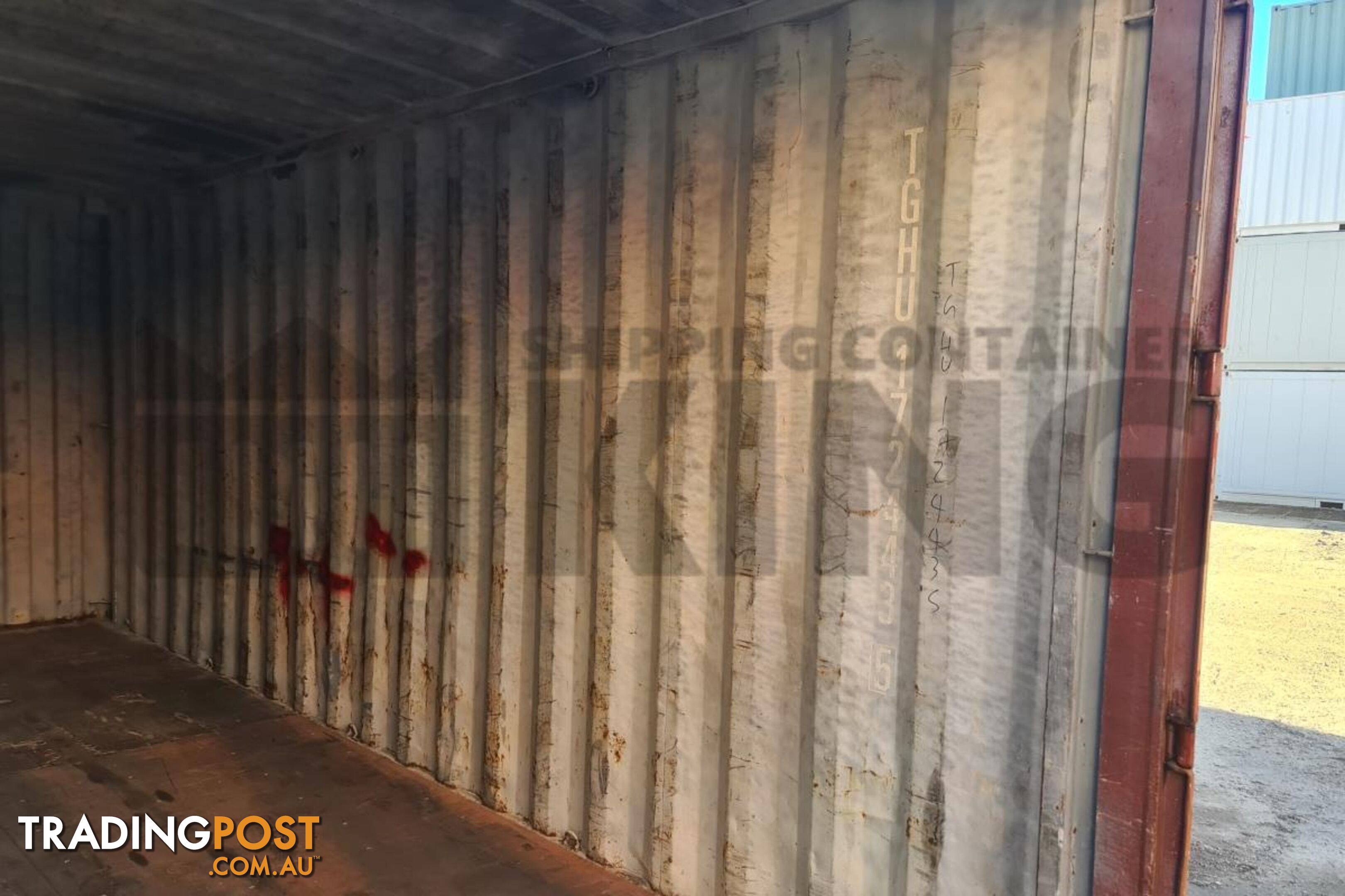 20' STANDARD HEIGHT SHIPPING CONTAINER - in Brisbane